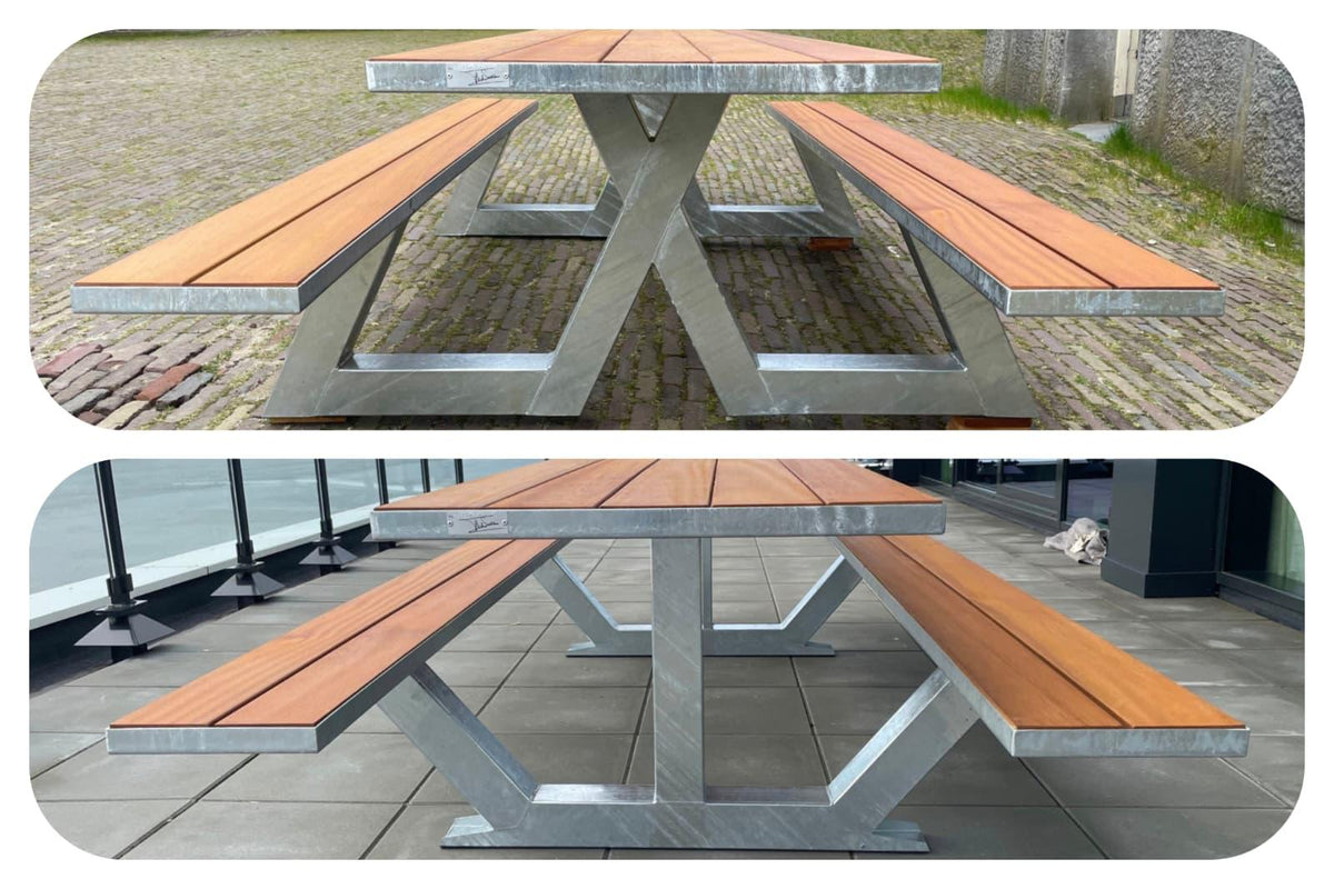 Herfstsale | Anker 3 · nieuw gebouwd · hardhout · verzinkt (220, 300 of 360 cm)