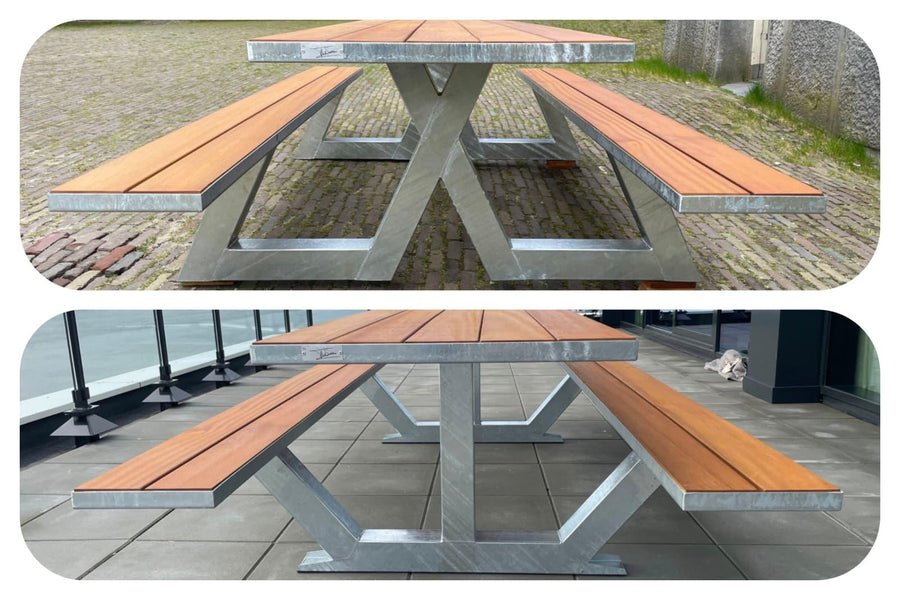 Herfstsale | Anker 3 · nieuw gebouwd · hardhout · verzinkt (220, 300 of 360 cm)
